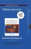 Educational Psychology di Anita Woolfolk edito da Prentice Hall