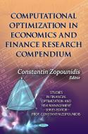 Computational Optimization in Economics & Finance Research Compendium edito da Nova Science Publishers Inc