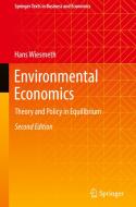 Environmental Economics di Hans Wiesmeth edito da Springer International Publishing AG