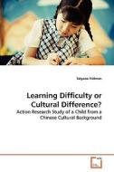 Learning Difficulty or Cultural Difference? di Tatyana Fridman edito da VDM Verlag