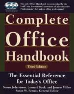Complete Office Handbook: Third Edition di Leonard Kruk, Joanne Miller, Susan Jaderstrom edito da Random House Reference Publishing