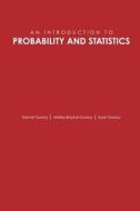 An Introduction To Probability And Stati di KEMAL GURSOY edito da Lightning Source Uk Ltd