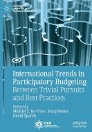 International Trends In Participatory Budgeting edito da Springer Nature Switzerland AG