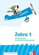 Zebra 1. Schreiblehrgang Vereinfachte Ausgangsschrift Klasse 1 edito da Klett Ernst /Schulbuch