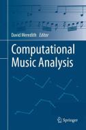 Computational Music Analysis edito da Springer-Verlag GmbH