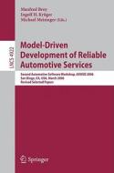 Model-Driven Development of Reliable Automotive Services edito da Springer Berlin Heidelberg