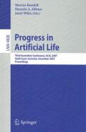 Progress in Artificial Life edito da Springer-Verlag GmbH