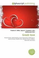 Greek Love edito da Vdm Publishing House