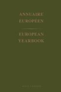 European Yearbook / Annuaire Europeen, Volume 15 (1967) edito da Kluwer Academic Publishers