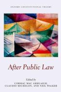 After Public Law di Cormac Mac Amhlaigh edito da OXFORD UNIV PR