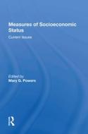 MEASURES OF SOCIOECONOMIC STATUS di POWERS edito da TAYLOR & FRANCIS
