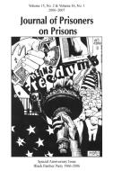 Journal of Prisoners on Prisons, V15 #2 & V16 #1 di Ashanti Alston edito da University of Ottawa Press