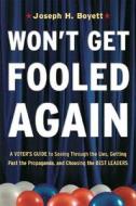 Won\'t Get Fooled Again di Joseph H. Boyett edito da Amacom