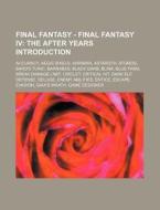Final Fantasy - Final Fantasy Iv: The Af di Source Wikia edito da Books LLC, Wiki Series