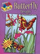 3-D Coloring Book -- Butterfly Designs di Jessica Mazurkiewicz, Carol Schmidt edito da DOVER PUBN INC