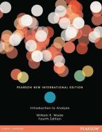 Introduction to Analysis: Pearson New International Edition di William R. Wade edito da Pearson Education Limited