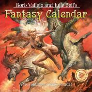 Boris Vallejo & Julie Bell's Fantasy Wall Calendar 2024 : A Year Of Classic Images For 2024 di Boris Vallejo, Julie Bell, Workman Calendars edito da Workman Publishing