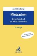 Mietsachen di Axel Wetekamp edito da Beck C. H.