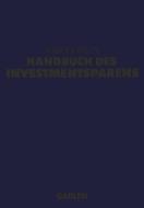 Handbuch des Investmentsparens di Rüdiger H. Päsler edito da Gabler Verlag