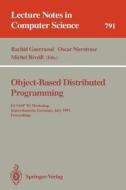 Object-Based Distributed Programming edito da Springer Berlin Heidelberg
