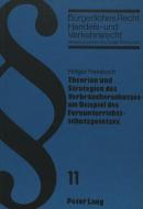 Theorien und Strategien des Verbraucherschutzes di Holger Heinbuch edito da Lang, Peter GmbH