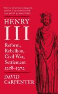 Henry III di David Carpenter edito da Yale University Press
