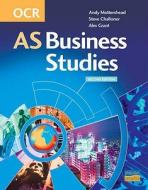 Ocr As Business Studies di Andy Mottershead, Steve Challoner, Alex Grant edito da Hodder Education
