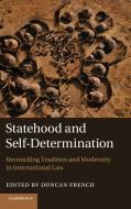 Statehood and Self-Determination edito da Cambridge University Press