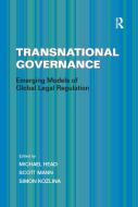 Transnational Governance di Dr. Scott Mann edito da Taylor & Francis Ltd