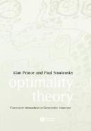 Optimality Theory di Prince, Smolensky edito da John Wiley & Sons