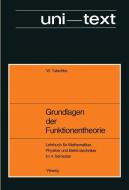 Grundlagen der Funktionentheorie di Wolfgang Tutschke edito da Vieweg+Teubner Verlag