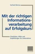 Mit der richtigen Informationsverarbeitung auf Erfolgskurs edito da Gabler Verlag