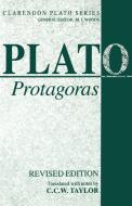 Plato Protagoras di Plato, Taylor edito da OUP Oxford