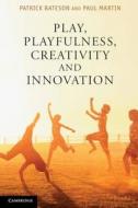 Play, Playfulness, Creativity and Innovation di Patrick Bateson, Paul Martin edito da Cambridge University Press