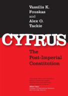 Cyprus di Vassilis K. Fouskas, Alex O. Tackie edito da Pluto Press