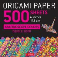 Origami Paper 500 Sheets Kaleidoscope Patterns 6" (15 Cm) di Tuttle Publishing edito da Tuttle Publishing