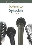 Effective Speeches di Valerie Bodden edito da CREATIVE CO