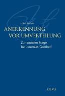 Anerkennung vor Umverteilung di Lukas Künzler edito da Olms Georg AG