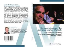 Herausforderungen des demogaphischen Wandels di Corinna Weichert edito da AV Akademikerverlag
