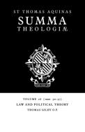 Law and Political Theory di Thomas Aquinas edito da Cambridge University Press