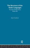 The Structure of the Turkic Languages di Kaare Gronbech edito da Taylor & Francis Ltd