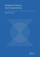 Material Science and Engineering edito da Taylor & Francis Ltd