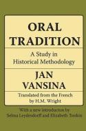 Oral Tradition di Robert Loring Allen, Jan Vansina edito da Taylor & Francis Ltd