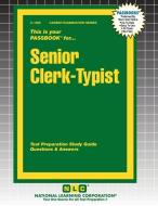Senior Clerk-Typist edito da National Learning Corp