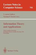 Information Theory and Applications edito da Springer Berlin Heidelberg