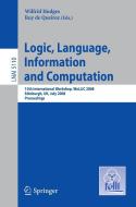 Logic, Language, Information and Computation edito da Springer-Verlag GmbH