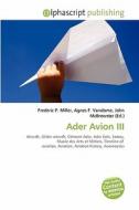 Ader Avion Iii edito da Betascript Publishing
