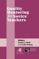 Quality Mentoring for Novice Teachers edito da ScarecrowEducation