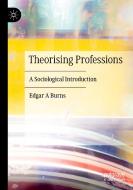 Theorising Professions di Edgar A Burns edito da Springer International Publishing
