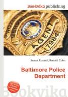 Baltimore Police Department edito da Book On Demand Ltd.
